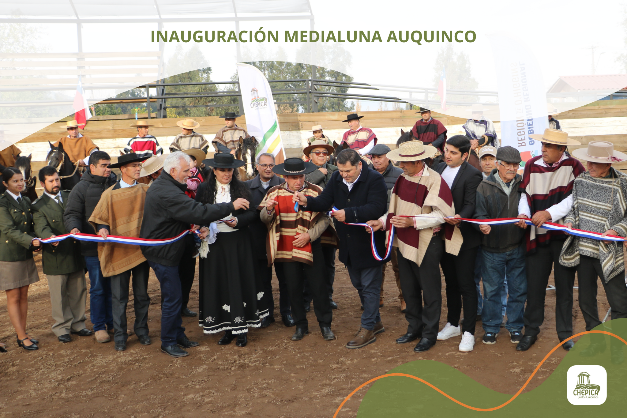 INAUGURACIÓN MEDIALUNA AUQUINCO