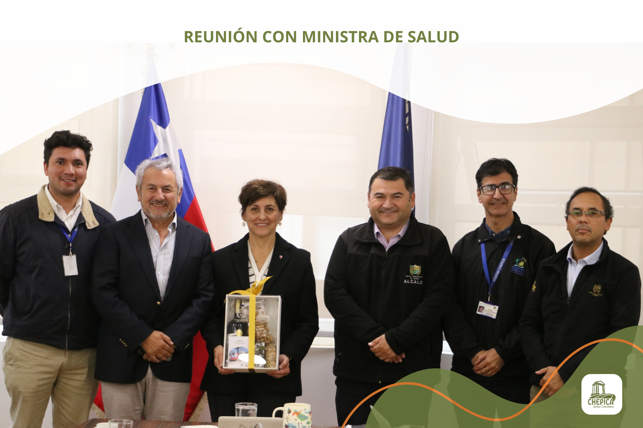 REUNIÓN CON MINISTRA DE SALUD